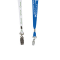 3/8" Recycled Silkscreen Lanyard (Ocean Direct)